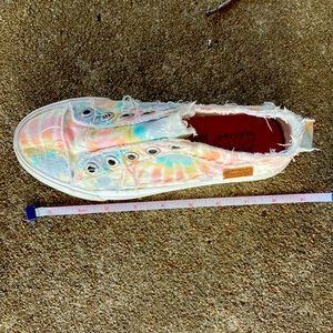 Blowfish Malibu Kids Pastel Tiedye slip-on sneakers